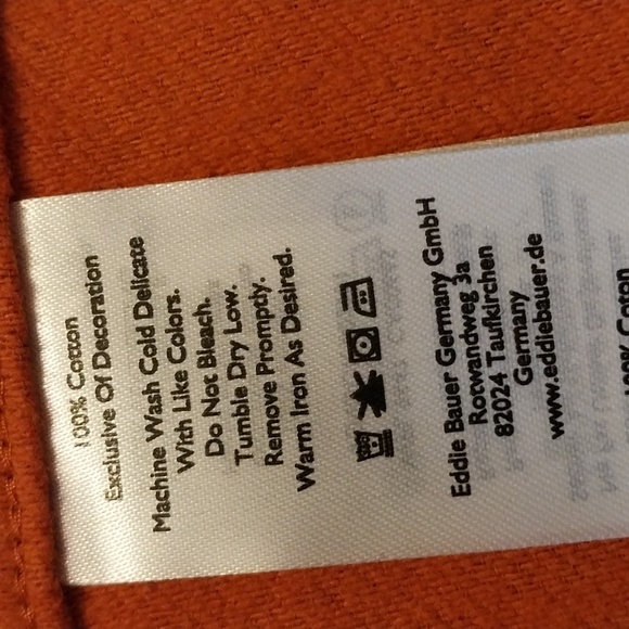 Eddie Bauer flannel lined shirt/jacket, XL - Picture 9 of 12